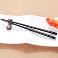 thumbnail image 4 of 1 Pair Japanese Chopsticks Alloy Non Slip for Dining, 4 of 8