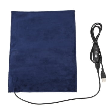 Rdeghly Élément Chauffant, Coussin Chauffant Électrique USB 5V2A pour Tissu, Élément Chauffant pour Vêtements, Siège, Chauffe-Animaux 24x30cm 45°C, Chauffe-Lit pour Animaux