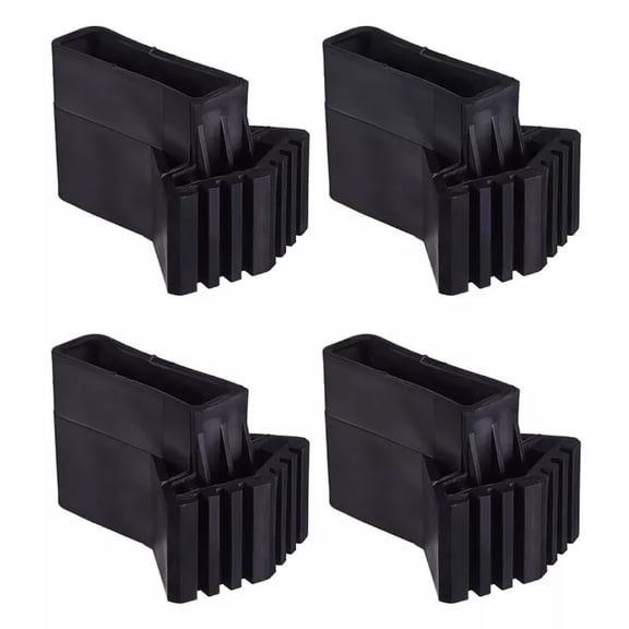 4/6Pcs Replacement Non Slip Rubber Folding Ladder Leg Feet Pads Foot Covers 4Pcs