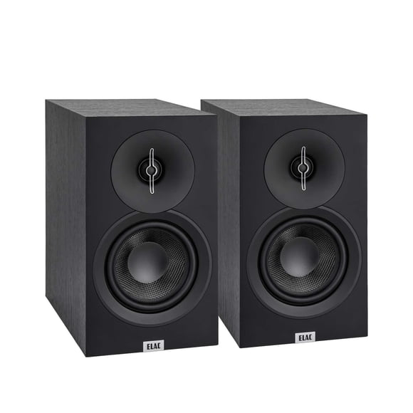 ELAC Debut 3.0 DB53-BK Haut-Parleurs d'Étagère (Paire)