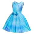 thumbnail image 3 of HAWEE Déguisement de Princesse Robe Courte Mermaid Princesse Tenue de Fête d'Anniversaire Cosplay pour Filles, 3 of 7