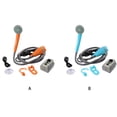 thumbnail image 1 of Rainhead USB Rechargeable Bathing 12V Convenient Eco-Friendly Electric Shower Head Convenient Eco-Friendly Swimming Hiking Energy-Saving Classical Orange, 1 of 8