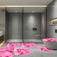 thumbnail image 4 of Bathroom Rug Set 6 Piece | Plush Toilet Mats & Bath Mats | Non Slip Water Absorbent Washable Rugs for Bathroom Floor | Whole Room Set for Home, 4 of 6