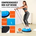 thumbnail image 4 of VEVOR 23" Half Exercise Ball Trainer Yoga Balance Stability Ball Resistance Band, 4 of 9