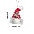 thumbnail image 3 of WRKEKC Clearance Christmas Hat Decoration Christmas Tree Decoration Christmas Red Decoration Holiday Gift Suitable for Living Room Kitchen Bedroom Decoration, 3 of 6