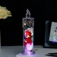 thumbnail image 1 of LSLJS LED Simulation Electronic Candle Ins Transparent Rose Small Night Light Bedroom Bedside Girl Heart Decoration Decorations, Home Accessories, 1 of 3