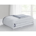 thumbnail image 2 of Beco Home Pintuck White 3 Piece Cotton Comforter Set, 2 of 9