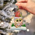 thumbnail image 3 of Clearance! Dinosaur Animal Personalization Christmas Tree Ornament Christmas Tree Pendants Hanging Pendants Plush Craft For Christmas Holiday Party Home Decor, 3 of 3