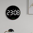 thumbnail image 1 of Horloge Ronde Télécommande Multifonction Horloge Horloge Murale Salon Décoration Maison Horloge Électronique Numérique Horloge Silencieuse Horloge Colorée et Intelligente, 1 of 1