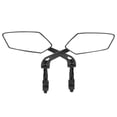 thumbnail image 2 of Birdeem 1 Pair Bike Mirror, Adjustable Bike Mirrors Handlebar Rearview Mirror 360°Rotatable Cycling Mirror Wide Angle Safe Shockproof Mirrors, Bicycle Mirrors Handlebar Mount, 2 of 5