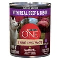 thumbnail image 1 of Purina ONE SmartBlend True Instinct Beef & Bison, Wet Dog Food 368g, 1 of 7