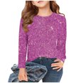 thumbnail image 1 of Plebaso Chemises à Manches Longues Imprimé Filles Garçons Col Rond Blouses Décontractées Mode Enfants Hauts Habillés pour Fête, 1 of 5