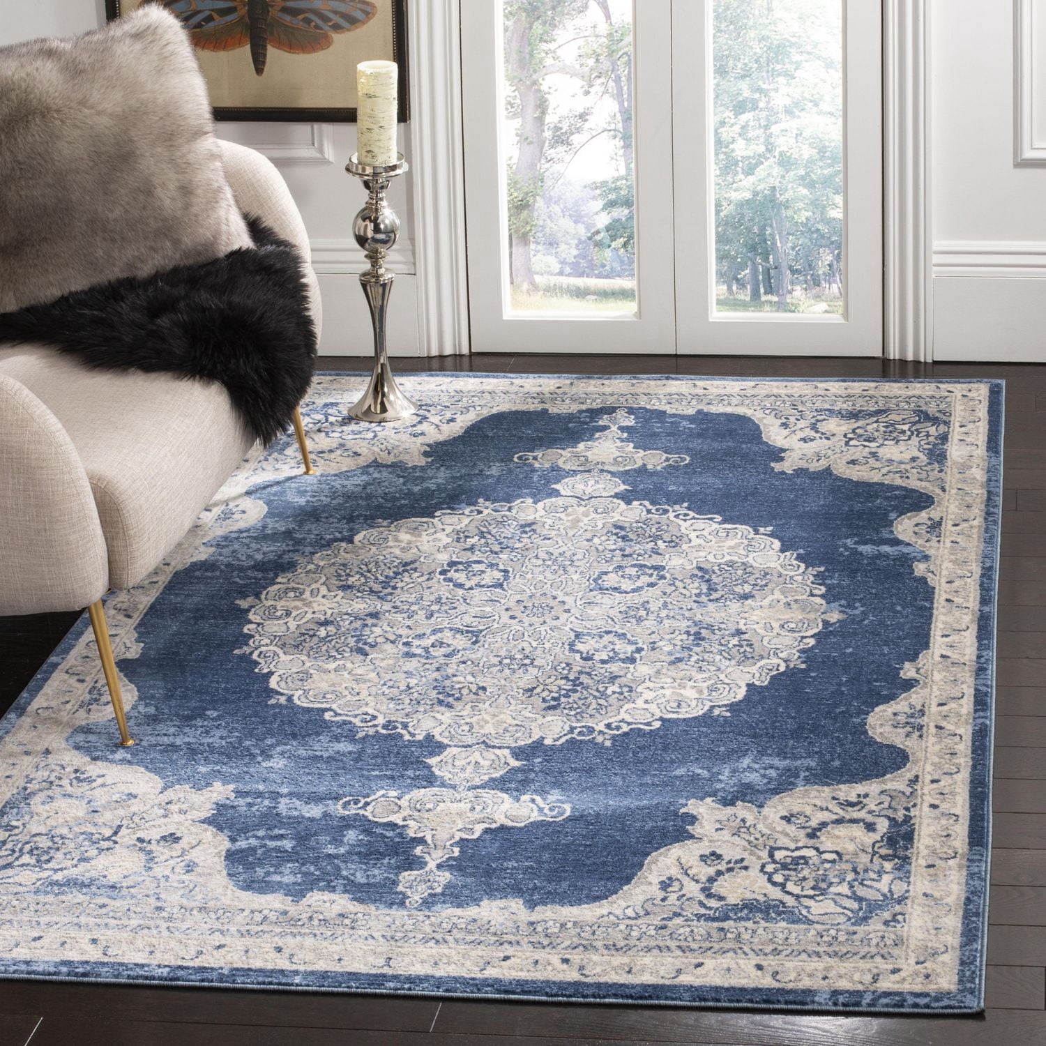 SAFAVIEH Brentwood Harland Tapis de Bordure