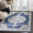 thumbnail image 1 of SAFAVIEH Brentwood Harland Floral Bordered Area Rug, 1 of 5