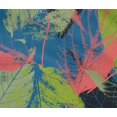 thumbnail image 5 of oneOone Cotton Flex Blue Fabric Leaves Sewing Craft Projects Fabric Prints By Yard 40 Inch Wide, 5 of 5