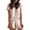 Beige, variant on Women's Pajama Sets Satin Ruffle Camisole 2 Piece Pjs Sets Sleepwear Hot Pink L