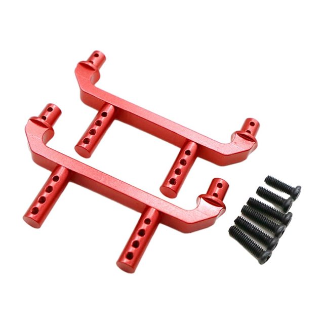 mmirethe Aluminum Alloy Invisible Shell Mount For 1/18 Wltoys 969B On-Road Vehicles Red