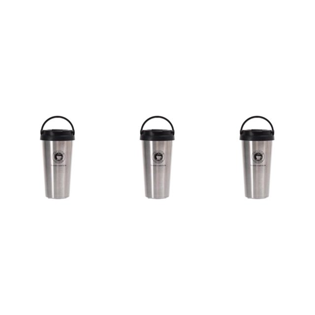 kurtrusly Reusable Thermal Cup Eco-Conscious Choice For Better Tomorrow Convenient silver 500ml 3Set