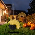 thumbnail image 2 of Halloween Decorations Witches Cauldron, Black Witch Cauldron, Large Plastic Cauldron For Halloween Decorations Outdoor & Indoor, 8 Inch Cauldron Halloween Decor, 2 of 7
