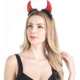 thumbnail image 3 of Devil Horn Headband Halloween Costume Accessory, 3 of 5