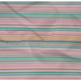 thumbnail image 4 of oneOone Coton Biologique Popeline Sergé à Rayures Horizontales Décor Tissu Imprimé BTY 42 Pouces de Large, 4 of 4