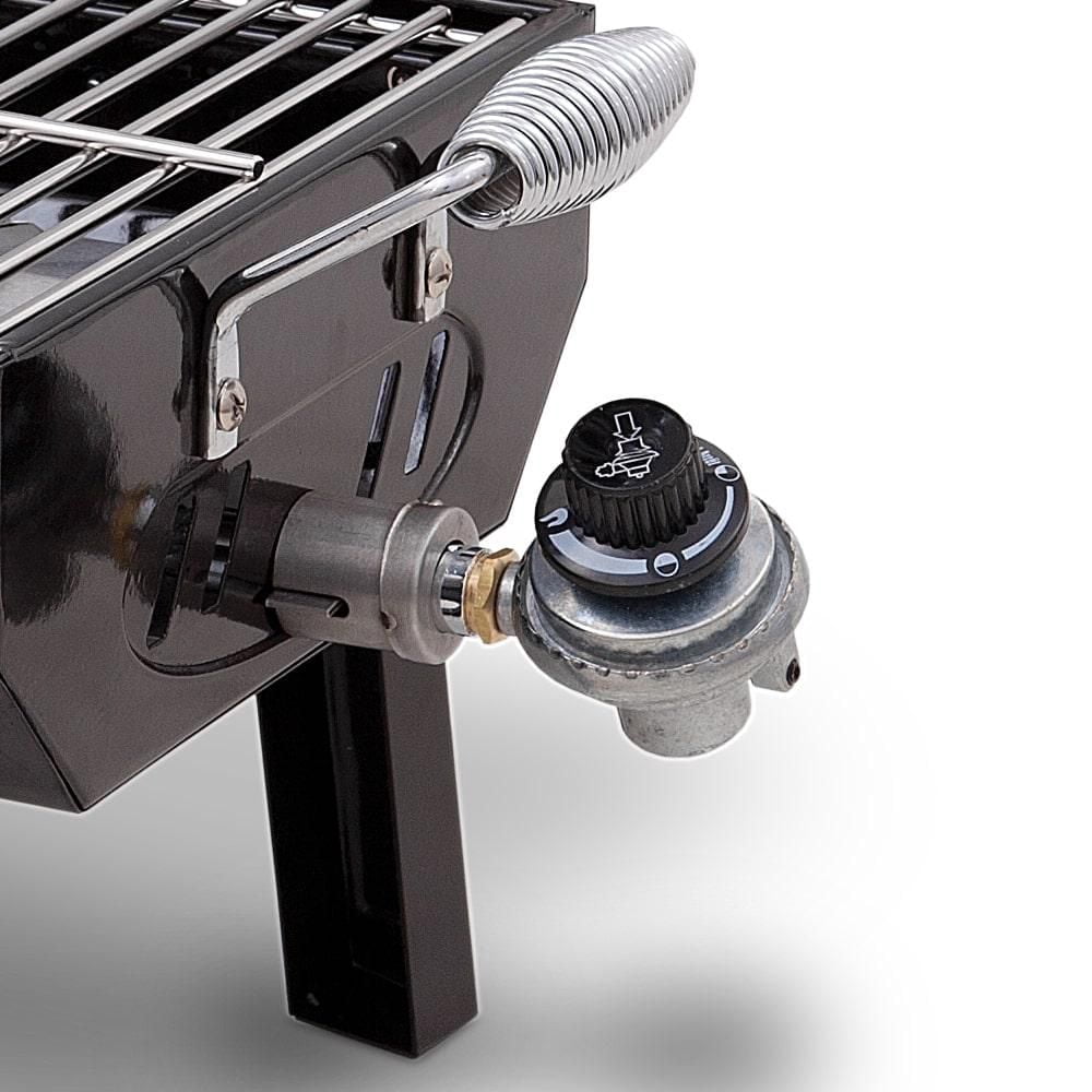 Barbecue à gaz propane portable à un 1 brûleurs en acier inoxydable