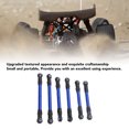 thumbnail image 4 of 6Pcs RC Car Rod - Aluminum Alloy RC Car Steering Tie Rod, Enhances Performance, Temperature Resistant, for Slash Remote Controlled Car, 4 of 7