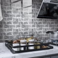 thumbnail image 3 of 12-Sheet Premium Self-Adhesive Kitchen Backsplash Tiles in Marble  12”X6”, 3 of 8