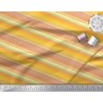 thumbnail image 3 of Soimoi Modal Satin Fabric Stripe,Heart & Dot Texture Printed Craft Fabric by The Yard 42 Inch Wide, 3 of 3