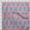 thumbnail image 4 of oneOone Polyester Spandex Pink Fabric Geometrical Sewing Material Print Fabric By The Yard 56 Inch Wide, 4 of 4
