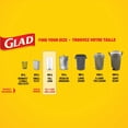 thumbnail image 2 of Glad Sacs à Ordures Blancs Grands 45 Litres, 2 of 4