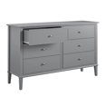 thumbnail image 4 of Ameriwood Home Commo Franklin 6 Tiroirs en Gris, 4 of 7