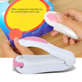 thumbnail image 3 of Machine de Scellage Compacte, Scelleuse sous Vide Facile à Utiliser avec Fond Magnétique pour un Rangement Pratique, Scelleuse Portative à Pression Manuelle Garde les Collations Fraîches et Sèches, 3 of 5