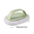 thumbnail image 2 of Brosse à Récurer pour Baignoire Robuste avec Manche, Brosse de Nettoyage Extra Résistante, Bande Effaceur pour Taches Tenaces, Outil de Nettoyage pour Cuisine et Salle de Bain, 2 of 4