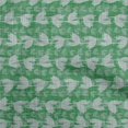 thumbnail image 1 of oneOone Rayon Green Fabric Asian Block Sewing Craft Projects Fabric Prints By Yard 56 Inch Wide, 1 of 4