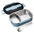 thumbnail image 3 of Vaidha Lunch Box 304 Stainless Steel Compartment Lunch Box Thickened Insulation Heating Fast Food Box Students Work Travellers Lunch Box, 3 of 6