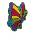 thumbnail image 1 of Tapis amusant pour enfant vol du papillon multicolore nylon, 1 of 2