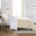 thumbnail image 4 of Nestl Reversible Comforter Set, King/Cal King Comforter Set, White/Cream, 4 of 6