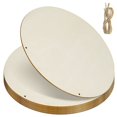 thumbnail image 1 of MesaSe 10 Pcs Wood Circles for Crafts 12 Inch Unfinished Wood Rounds DIY Wooden Blank Sign with Hemp Rope Multipurpose Wooden  Blanks for DIY Crafts Door Sign Painting, 1 of 11
