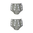 thumbnail image 1 of Wweixi 1/2/3 Premium Womens Reusable Incontinence Pant Diaper Secure and Odor-Free Grey L 2PCS, 1 of 1