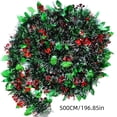 thumbnail image 3 of PEONAVET Guirlande de Noël Guirlandes de Noël Décorations de Sapin de Noël Pailleté Vert avec Feuilles et Baies Rouges Ornements de Fête Suspendus pour Décoration de Fête de Noël, 3 of 7