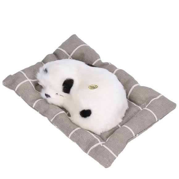 Make Sound Sleeping Dog Simulation Ornaments Toy Plush Cloth Cushion Specialty Gift Ornament Plush Plastic Small Make Sound Dog Toy Play Puppy