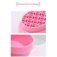 thumbnail image 3 of EGNMCR Scrubbers for Cleaning Makeup Brush Cleaning Bowl Beauty Cleaning Cup Beauty Brush Bowl Storage Box Powder Puff Drying Rack Makeup brush cleaning bowl, 3 of 8