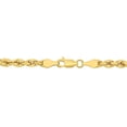 thumbnail image 3 of Miabella 10K Yellow Gold 4MM Rope Chain Necklace, 18", 3 of 4