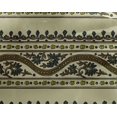 thumbnail image 4 of oneOone Georgette Viscose Fabric Leaves & Floral Block Print Fabric BTY 42 Inch Wide, 4 of 4