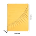 thumbnail image 3 of Birdeem Drap-Housse pour Lit Double Pièce Unique Antidérapant Housse de Lit Tout-Inclus Protection de Matelas Housse de Lit Fibre Douce Convient pour Dormir Nu, 3 of 12