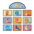 thumbnail image 2 of GUOOL Autocollant de Sol Chiffres Dessin Animé Marelle StyleC, 2 of 9