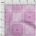 thumbnail image 2 of oneOone Rayon Fuschia Pink Fabric Geometric Craft Projects Decor Fabric Printed By The Yard 56 Inch Wide, 2 of 4