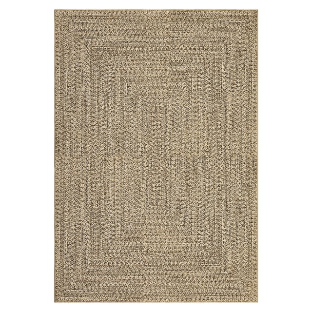 Machine Washable Area Rug – Large 9x12ft, Mark Resistant, Non-Slip, Soft Textured Carpet for Living Room, Pet-Friendly Modern Farmhouse Accent, Easy Care – Beige, USA
