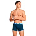 thumbnail image 3 of PUMA Men Boxer Trunks, 2-Pack - Everyday Basic Boxers 2P, Cotton Stretch, Solid Colour Light blue XL (X-Large), 3 of 7